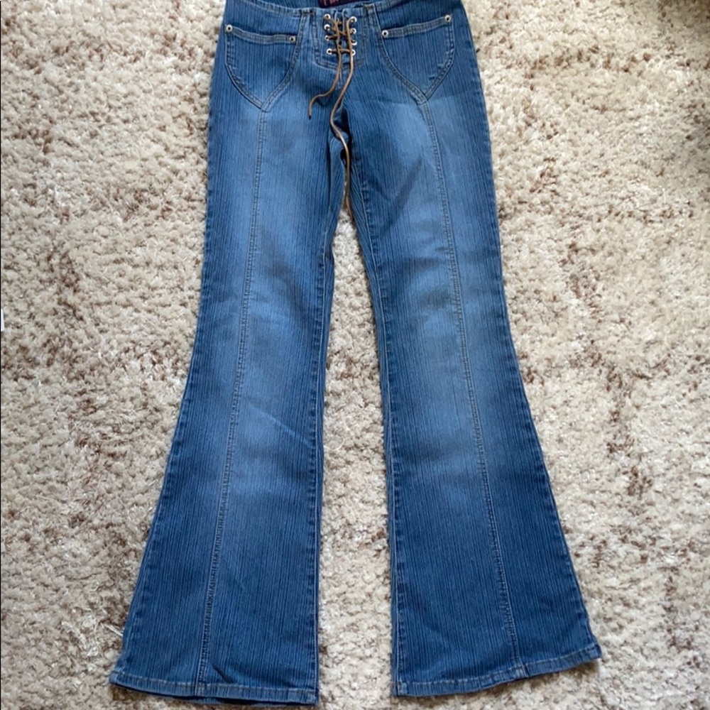 Fluid Jeans Womens Flare Style